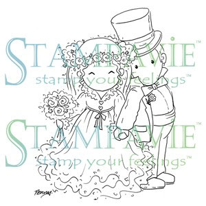 Clearstamps Stampavie Wonderful Wedding Silkonstämpel