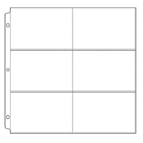 WRMK Ring Photo Sleeve Protectors (6) 4”x6” Albums Made Easy Albumtillbehör Plastficka