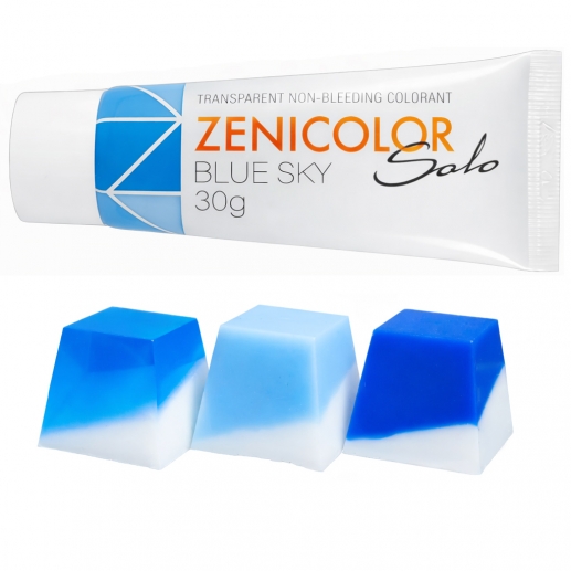 Tvålfärg Solo - Ready To Use Paste - Blue Sky - 30 g