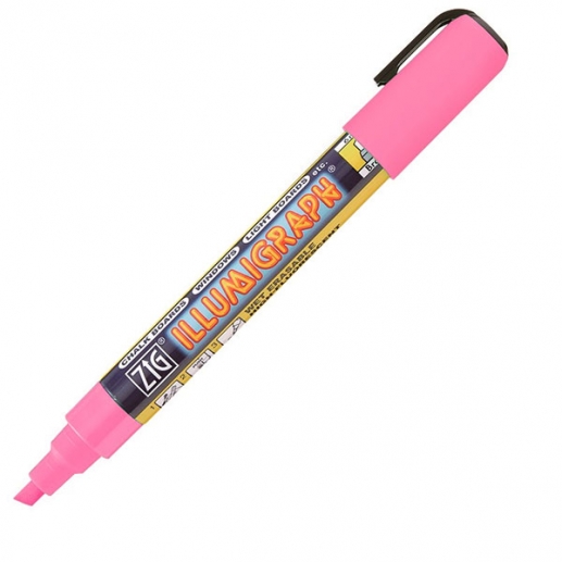 ZIG Illumigraph 6 mm - Rosa - Fluorescerande