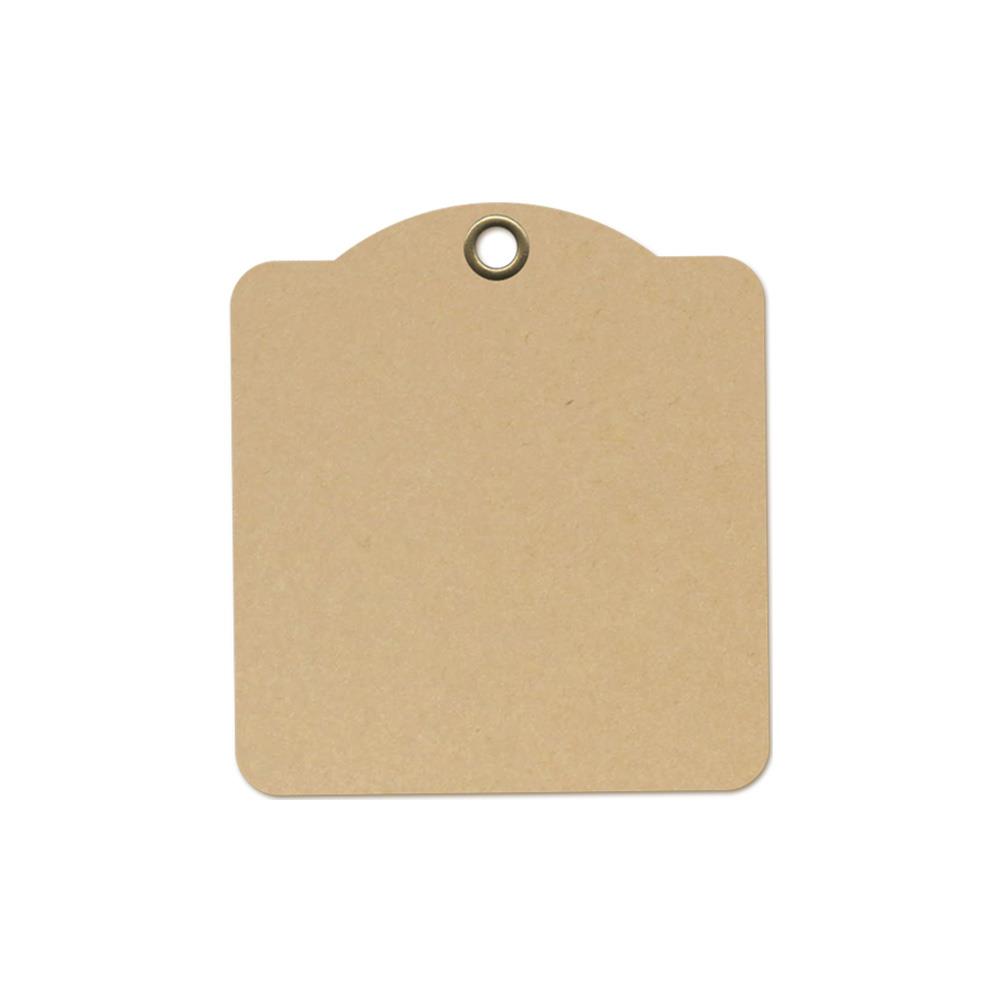 Tag Kraft Staples Square 4.5"X5" Graphic 45 Tags & Etiketter