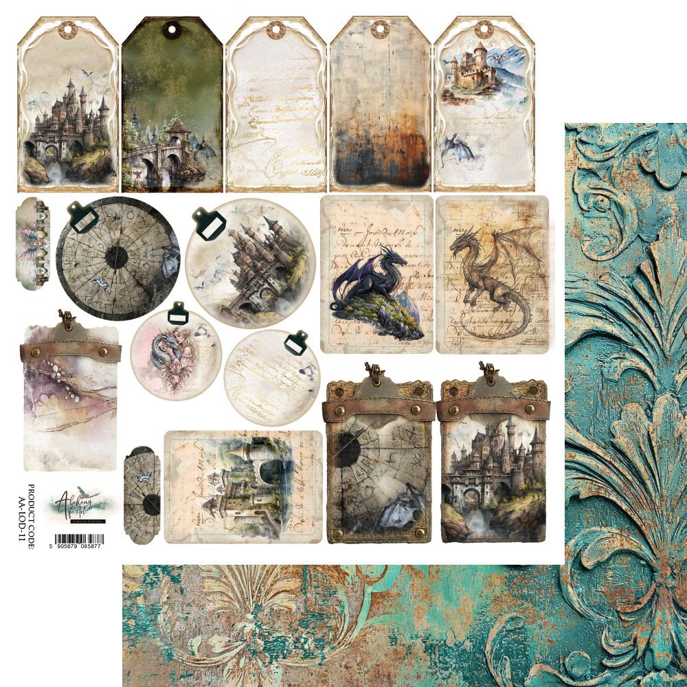 Klippark - The Legends Of The Dragons Tags - Alchemy of Art