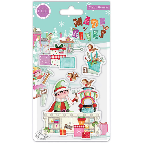 It's Snome Time 2 Clear Stamps Northern Lights (CCSTMP090