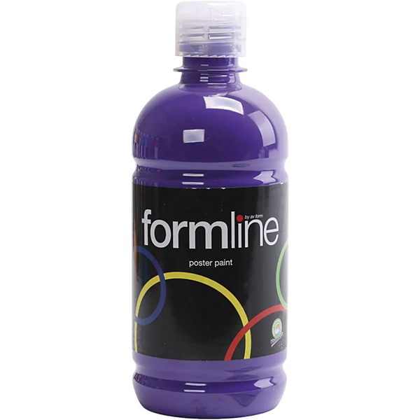 Hobbyfärg Creativ - Lila - Matt - 500 ml - Poster Paint