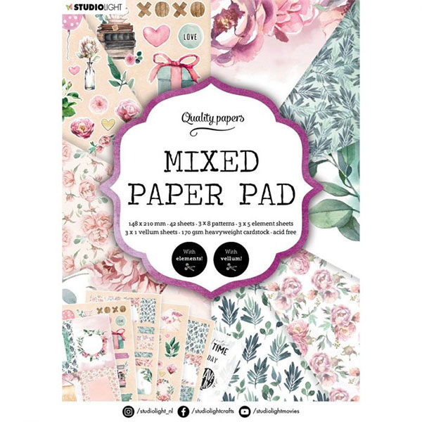 Paper Pad Studio Light Essentials Mixed - Handla billigt