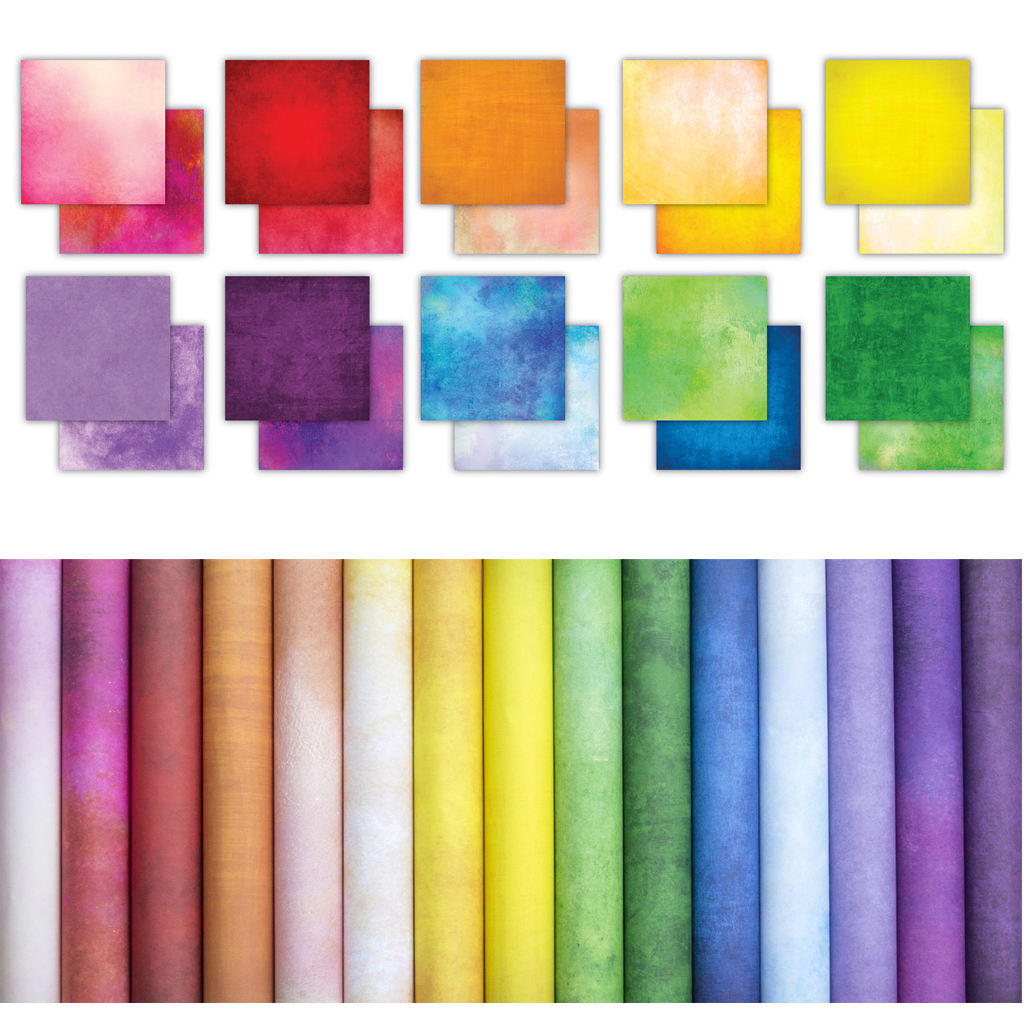 Paper Pad 12x12 Craft Consortium Over the Rainbow