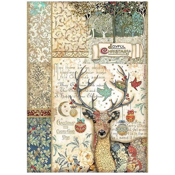 Carta d rso per decoupage, gatt floreal, scrapbookng, dar, var