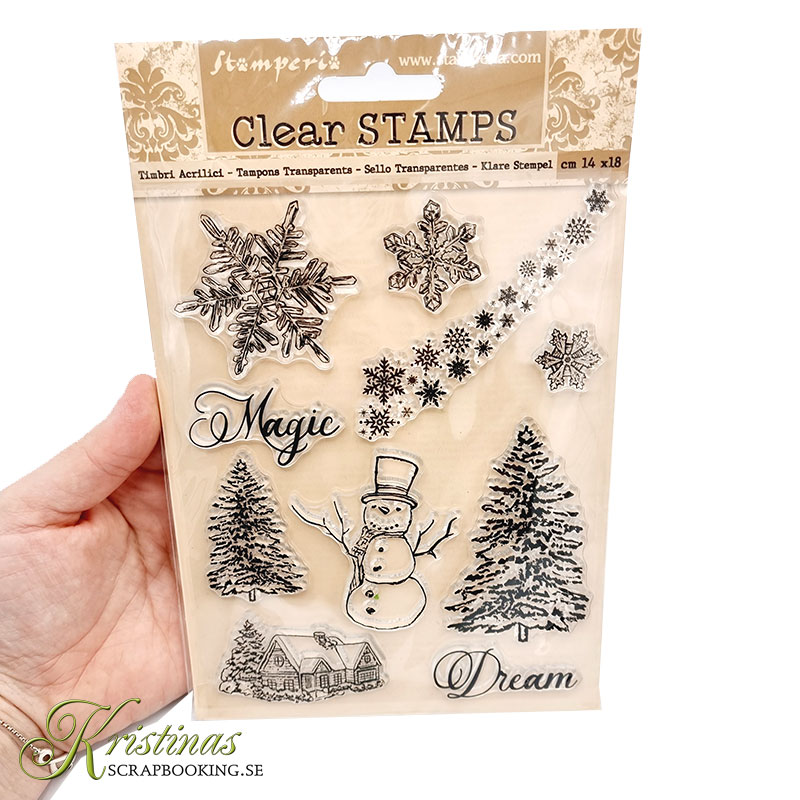 Stamperia International Collectables – Carta Scrapbooking 'Home For The Holidays' 15,2x30,5 Cm, 10 Fogli, Tema Natale Romantico