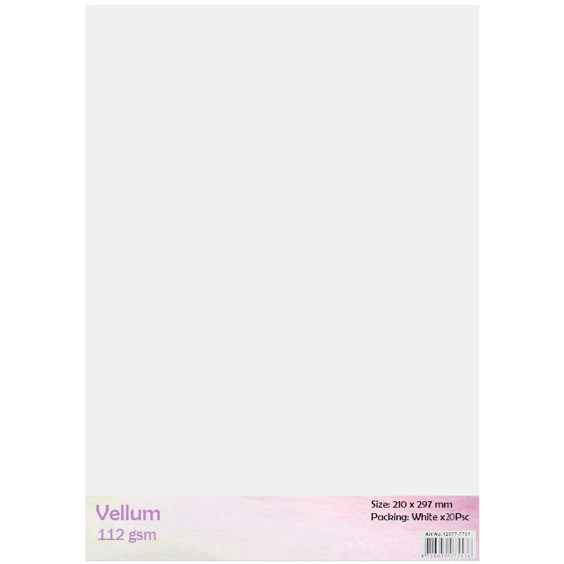Vellum Vit - A4 - 112g - 20 ark